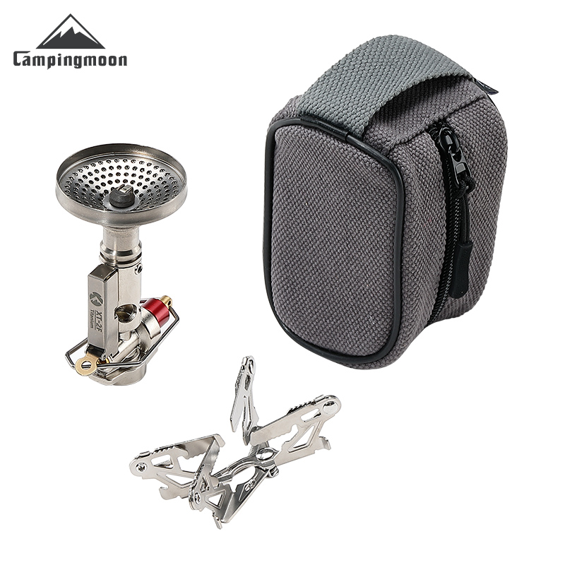 Home Cooking Gas Stove - CAMPINGMOON XT-2F Xuanfeng Titanium Rocket Stove
