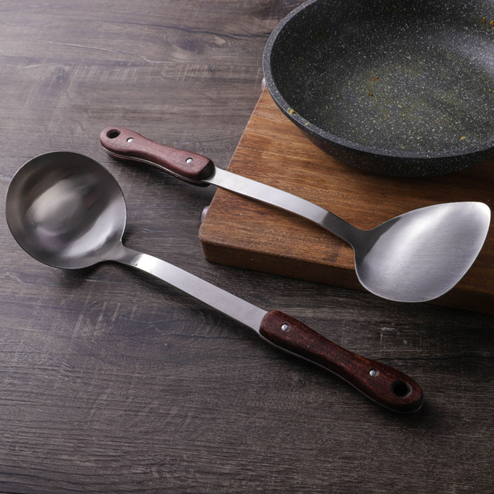 Stainless Steel Tableware Wood - đánh giá và giá Home Cooking Supplies