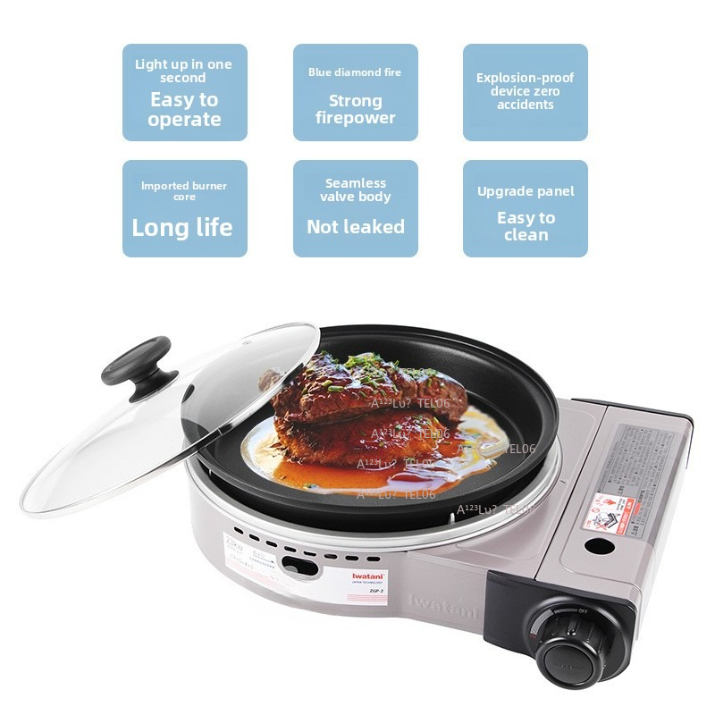 Portable Windproof Gas Stove B - đánh giá và giá Home Cooking Gas Stove
