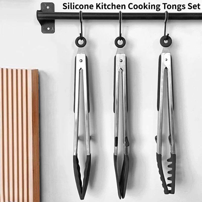 3pcs Silicone Kitchen Cooking  - đánh giá và giá Home Cooking Utensil Set