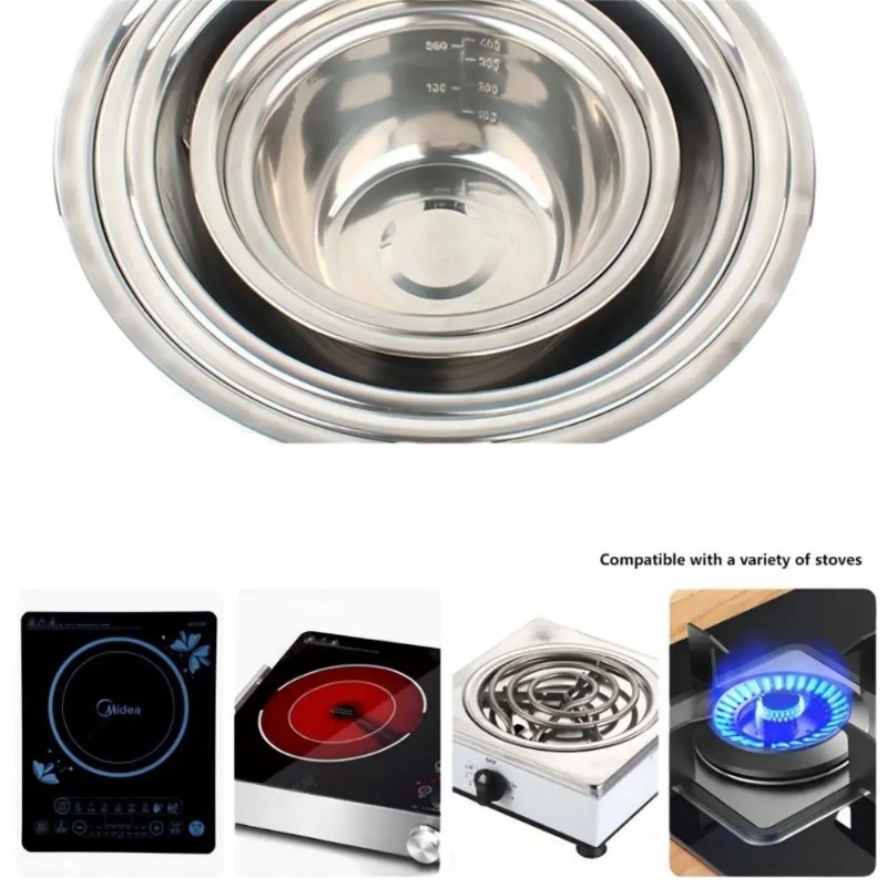 Stainless Steel Mixing Bowls P - đánh giá và giá Home Cooking Supplies