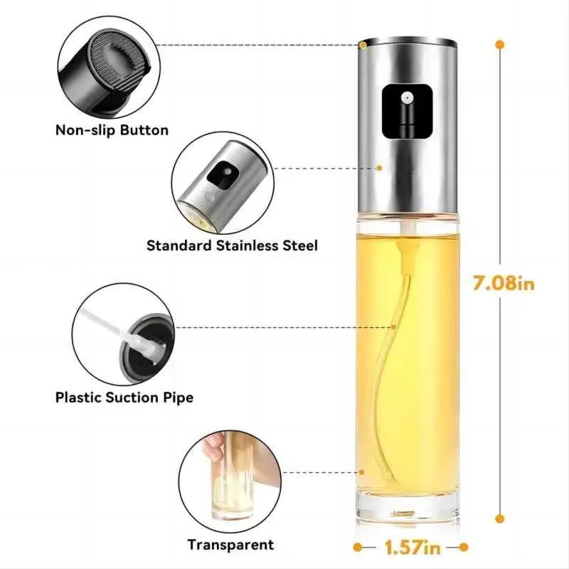Glass Oil Sprayer for Cooking  - đánh giá và giá Home Cooking Utensil Set