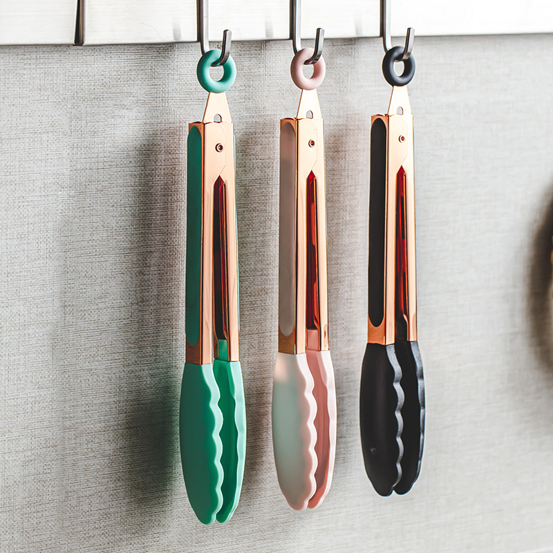 Hoa Hồng Vàng Ốp Kẹp Bánh Mì T - đánh giá và giá Home Cooking Utensil Set