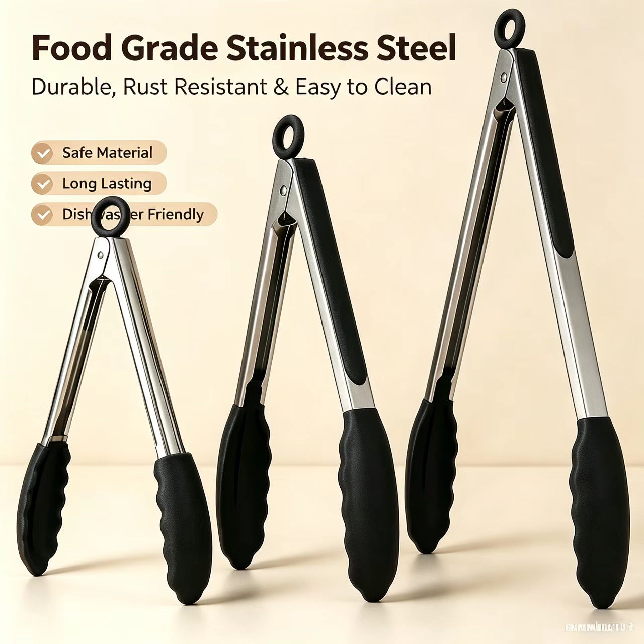 3 Size Available Heavy Duty St - đánh giá và giá Home Cooking Utensil Set