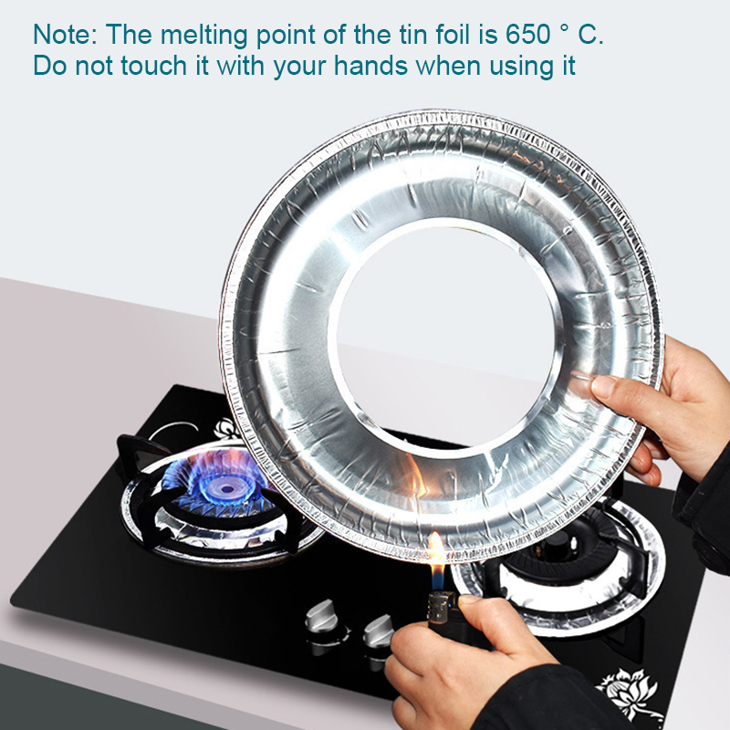 10Pcs/set Thickened Aluminum F - đánh giá và giá Home Cooking Gas Stove