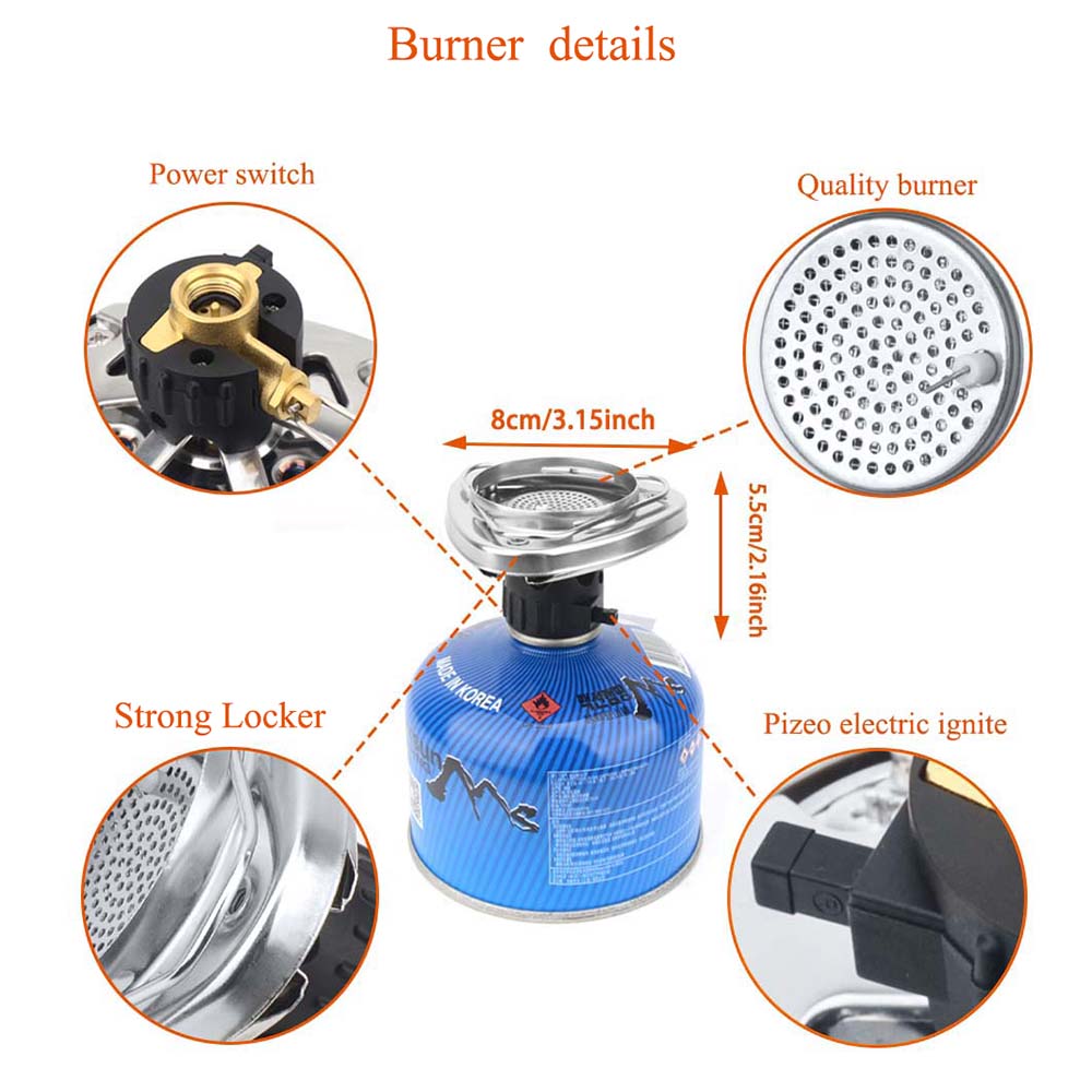 1500W BRS 61 Outdoor  Integrat - đánh giá và giá Home Cooking Gas Stove