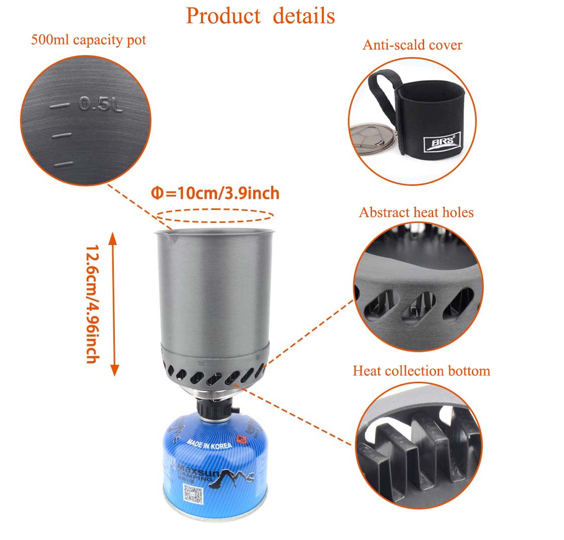 1500W BRS 61 Outdoor  Integrat - đánh giá và giá Home Cooking Gas Stove