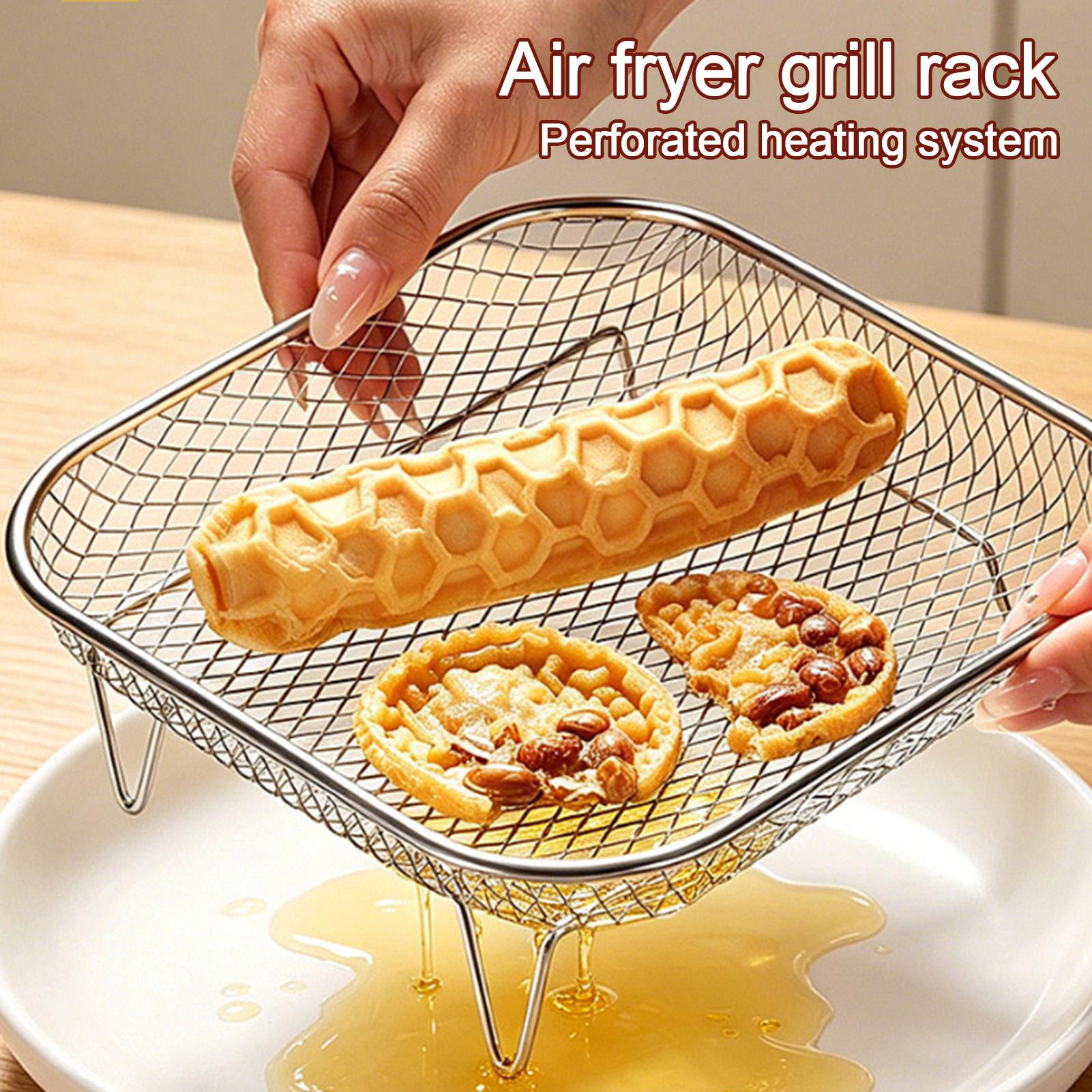 Air Fryer Rack Stainless Steel - đánh giá và giá Home Cooking Supplies